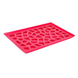 Maxbell Plastic Plates Pierced Storage Tray Dish Drain Rack Fruits Holder Rose Red - Aladdin Shoppers