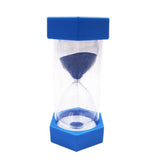 Maxbell Plastic Sandglass Hourglass Sand Clock Timers Desktop Clock 15 Minutes Blue - Aladdin Shoppers