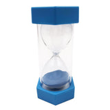 Maxbell Plastic Sandglass Hourglass Sand Clock Timers Desktop Clock 15 Minutes Blue - Aladdin Shoppers