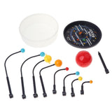 Maxbell Plastic Solar System Simulation, Celestial Body Running Model Kit, Kids Science DIY Toy, Home Decor - Aladdin Shoppers