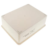 Maxbell Plastic Underwear Storage Organizer Sock Container Drawer No-Grid Light Gray - Aladdin Shoppers