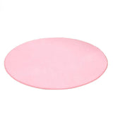 Maxbell Plush Pink Round Play Mat / Rug for Kids Baby Crawling Rugs Carpet Indoor Outdoor Play Tent Pad Soft & Thick - Aladdin Shoppers