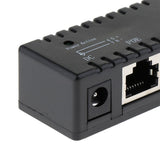 Maxbell POE Injector Splitter over Ethernet Adapter IP Camera LAN Network DC Black - Aladdin Shoppers