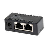 Maxbell POE Injector Splitter over Ethernet Adapter IP Camera LAN Network DC Black - Aladdin Shoppers