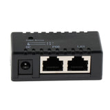 Maxbell POE Injector Splitter over Ethernet Adapter IP Camera LAN Network DC Black - Aladdin Shoppers