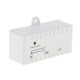 Maxbell POE Injector Splitter over Ethernet Adapter IP Camera LAN Network DC White - Aladdin Shoppers