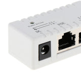 Maxbell POE Injector Splitter over Ethernet Adapter IP Camera LAN Network DC White - Aladdin Shoppers
