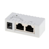 Maxbell POE Injector Splitter over Ethernet Adapter IP Camera LAN Network DC White - Aladdin Shoppers