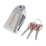 Maxbell Polished DX9 Disc Brake Lock Safety Waterproof For Motorcycles Scooter Bike - Aladdin Shoppers