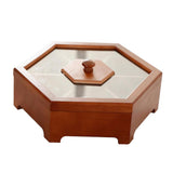 Maxbell Poratble Home Candy Nuts Storage Box Wedding Candy Nut Serving Tray Pine - Aladdin Shoppers