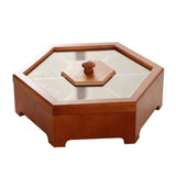Maxbell Poratble Home Candy Nuts Storage Box Wedding Candy Nut Serving Tray Pine - Aladdin Shoppers