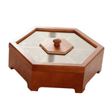 Maxbell Poratble Home Candy Nuts Storage Box Wedding Candy Nut Serving Tray Pine - Aladdin Shoppers