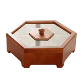 Maxbell Poratble Home Candy Nuts Storage Box Wedding Candy Nut Serving Tray Pine - Aladdin Shoppers
