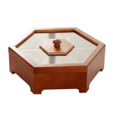 Maxbell Poratble Home Candy Nuts Storage Box Wedding Candy Nut Serving Tray Pine - Aladdin Shoppers