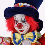 Maxbell Porcelain Harlequin Jester Dolls Funny Clown Series Toy Kids Birthday Gift - Aladdin Shoppers