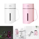 Maxbell Portable Air Humidifier Home Office Car USB 420ml LED Multi-color White A - Aladdin Shoppers