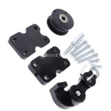 Maxbell Portable Aluminum Motorcycle Adjuster Chain Tensioner Bolt On Roller Black - Aladdin Shoppers