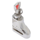 Maxbell Portable Anti-theft DX3 Disc Brake Lock Locking Zinc-alloy ATV Bike Silver - Aladdin Shoppers