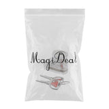 Maxbell Portable Anti-theft DX3 Disc Brake Lock Locking Zinc-alloy ATV Bike Silver - Aladdin Shoppers