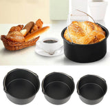 Maxbell Portable Cake Mould Baking Basket Fryer Pan Pizza Tray Cooking Pot 8inch - Aladdin Shoppers