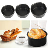 Maxbell Portable Cake Mould Baking Basket Fryer Pan Pizza Tray Cooking Pot 8inch - Aladdin Shoppers