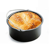Maxbell Portable Cake Mould Baking Basket Fryer Pan Pizza Tray Cooking Pot 8inch - Aladdin Shoppers