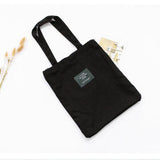 Maxbell Portable Double-sided lunch bag Food Container One-shoulder Black Geometry - Aladdin Shoppers