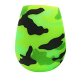 Maxbell Portable Folding Cup Soft Silicone Water Red Wine Cup Green Camouflage - Aladdin Shoppers