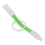 Maxbell Portable Micro USB Charger Cable Charging Universal for Android Phone Green - Aladdin Shoppers