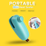 Maxbell Portable Mini Heat Bag Sealer Sealing Machine Plastic Bag Packaging Green - Aladdin Shoppers