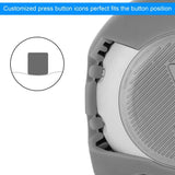 Maxbell Portable Speaker Mountaineering Silicone Protect Case for JBL CLIP3 Gray - Aladdin Shoppers