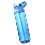 Maxbell Portable Tritan Water Bottle with Straw Outdoor Coffee Cup Home Car Blue - Aladdin Shoppers