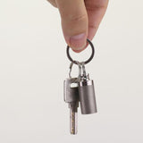 Maxbell Portable Waterproof Pocket Pill Box Container Fob Capsule Keychain Keyring - Aladdin Shoppers