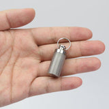 Maxbell Portable Waterproof Pocket Pill Box Container Fob Capsule Keychain Keyring - Aladdin Shoppers