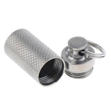 Maxbell Portable Waterproof Pocket Pill Box Container Fob Capsule Keychain Keyring - Aladdin Shoppers