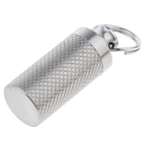 Maxbell Portable Waterproof Pocket Pill Box Container Fob Capsule Keychain Keyring - Aladdin Shoppers