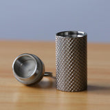 Maxbell Portable Waterproof Pocket Pill Box Container Fob Capsule Keychain Keyring - Aladdin Shoppers