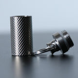 Maxbell Portable Waterproof Pocket Pill Box Container Fob Capsule Keychain Keyring - Aladdin Shoppers