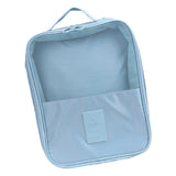 Maxbell Portable Waterproof Shoe Storage Bag Zippered Travel Organizer SkyBlue - Aladdin Shoppers