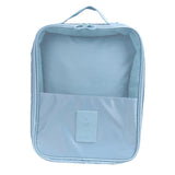 Maxbell Portable Waterproof Shoe Storage Bag Zippered Travel Organizer SkyBlue - Aladdin Shoppers
