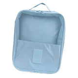 Maxbell Portable Waterproof Shoe Storage Bag Zippered Travel Organizer SkyBlue - Aladdin Shoppers