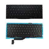 Maxbell Portuguese Layout Keyboard Parts Assembly for MacBook Pro 15" A1398 PC Black - Aladdin Shoppers