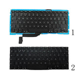 Maxbell Portuguese Layout Keyboard Parts Assembly for MacBook Pro 15" A1398 PC Black - Aladdin Shoppers