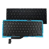 Maxbell Portuguese Layout Keyboard Parts Assembly for MacBook Pro 15" A1398 PC Black - Aladdin Shoppers