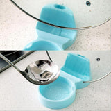 Maxbell Pot Pan Cover Spoon Stand Holder Cooking Tools Rack Shelf Kitchen Tool Blue - Aladdin Shoppers