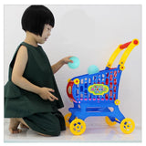 Maxbell Precious Plastic Shopping Cart Handcart for Kids & Toddler Pretend Play Toys - Aladdin Shoppers