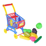 Maxbell Precious Plastic Shopping Cart with Food for Kids Toddler Pretend Play Toys - Aladdin Shoppers