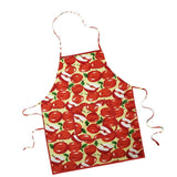 Maxbell Printed Apron Cotton Fruit Pattern Apron for Unisex Red Apple - Aladdin Shoppers