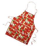 Maxbell Printed Apron Cotton Fruit Pattern Apron for Unisex Red Apple - Aladdin Shoppers