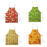 Maxbell Printed Apron Cotton Fruit Pattern Apron for Unisex Red Apple - Aladdin Shoppers